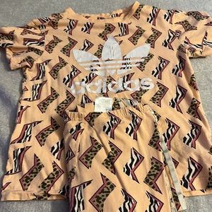 Kids two piece Adidas outfit